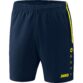 JAKO Short Competition 2.0 Marine/fluogeel Artikelnummer: 6218