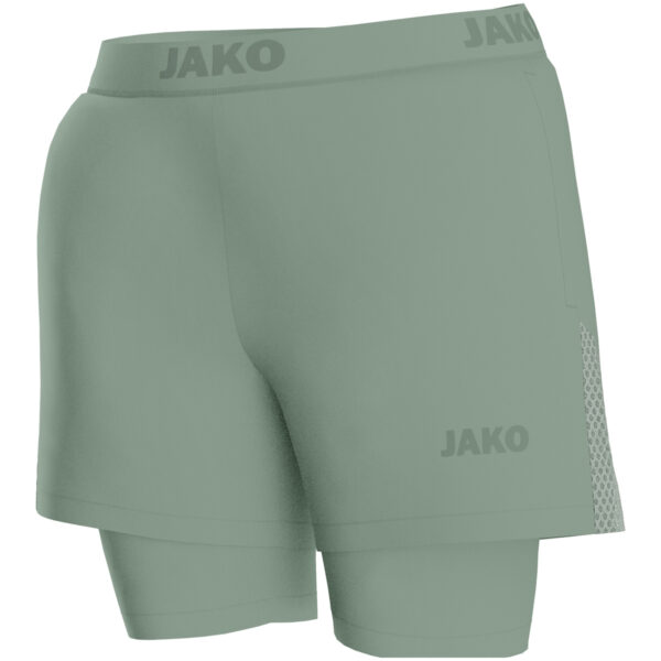 JAKO 2-in-1 short Power | Dames - 6276 JAKO Sportkleding