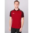 JAKO Polo Performance zwart/rood Artikelnummer: 6322