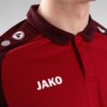 JAKO Polo Performance zwart/rood Artikelnummer: 6322