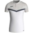 JAKO Polo Iconic wit/zachtgrijs/antra light Artikelnummer: 6324