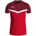 JAKO Polo Iconic rood/wijnrood Artikelnummer: 6324