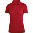 JAKO Polo Premium Basics Rood gemeleerd Artikelnummer: 6329