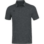 JAKO Polo Premium Basics Antraciet gemeleerd Artikelnummer: 6329
