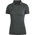 JAKO Polo Premium Basics Antraciet gemeleerd Artikelnummer: 6329