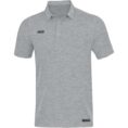 JAKO Polo Premium Basics Lichtgrijs gemeleerd Artikelnummer: 6329