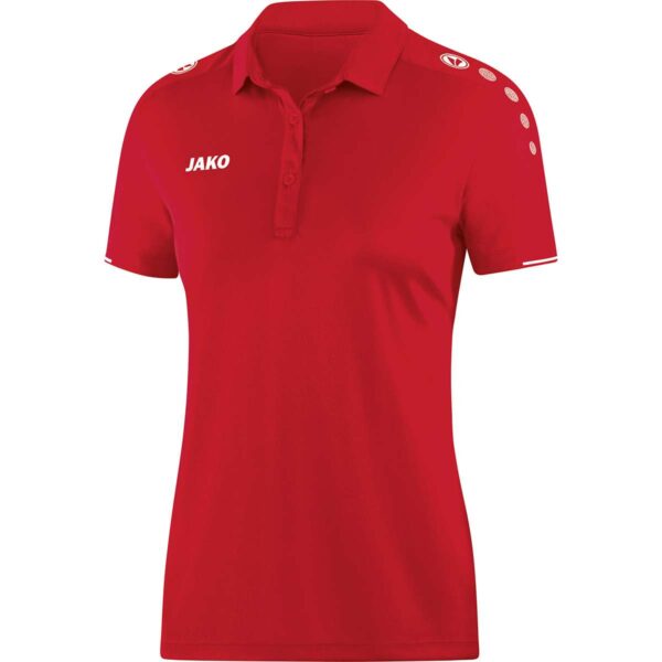 6350_01_D JAKO Polo Classico Rood Artikelnummer: 6350