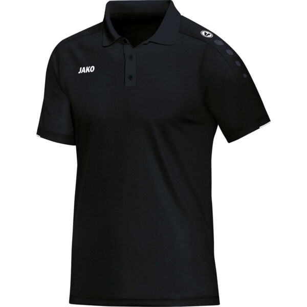 6350_08 JAKO Polo Classico Zwart Artikelnummer: 6350