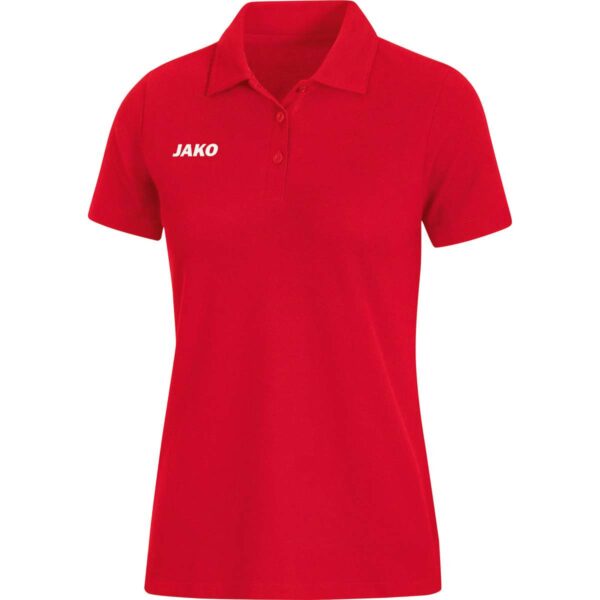 6365_01_D JAKO Polo Base Rood Artikelnummer: 6365