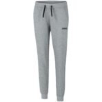 JAKO Joggingbroek Base met boord dames lichtgrijs gemeleerd Artikelnummer: 6565D