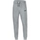 JAKO Joggingbroek Base met boord lichtgrijs gemeleerd Artikelnummer: 6565