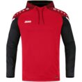 JAKO Sweater met kap Performance zwart/rood Artikelnummer: 6722