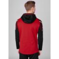 JAKO Sweater met kap Performance zwart/rood Artikelnummer: 6722