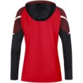 JAKO Sweater met kap Performance zwart/rood Artikelnummer: 6722