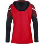 JAKO Sweater met kap Performance zwart/rood Artikelnummer: 6722