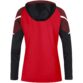 JAKO Sweater met kap Performance zwart/rood Artikelnummer: 6722