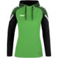 JAKO Sweater met kap Performance zwart/sportgroen Artikelnummer: 6722