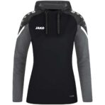 JAKO Sweater met kap Performance zwart/antra light Artikelnummer: 6722
