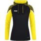 JAKO Sweater met kap Performance zwart/zachtgeel Artikelnummer: 6722