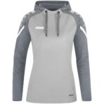JAKO Sweater met kap Performance zachtgrijs/steengrijs Artikelnummer: 6722