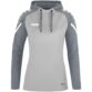 JAKO Sweater met kap Performance zachtgrijs/steengrijs Artikelnummer: 6722