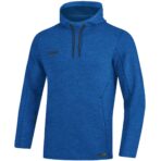 JAKO Sweater met kap Premium Basics Royal gemeleerd Artikelnummer: 6729