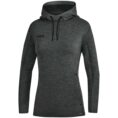 JAKO Sweater met kap Premium Basics Antraciet gemeleerd Artikelnummer: 6729