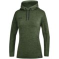 JAKO Sweater met kap Premium Basics Kaki gemeleerd Artikelnummer: 6729