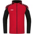 JAKO Jas met kap Performance zwart/rood Artikelnummer: 6822