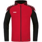 JAKO Jas met kap Performance zwart/rood Artikelnummer: 6822