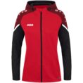 JAKO Jas met kap Performance zwart/rood Artikelnummer: 6822