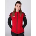 JAKO Jas met kap Performance zwart/rood Artikelnummer: 6822