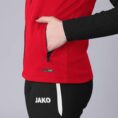 JAKO Jas met kap Performance zwart/rood Artikelnummer: 6822