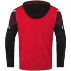 JAKO Jas met kap Performance zwart/rood Artikelnummer: 6822