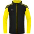 JAKO Jas met kap Performance zwart/zachtgeel Artikelnummer: 6822