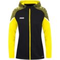 JAKO Jas met kap Performance zwart/zachtgeel Artikelnummer: 6822