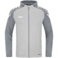 JAKO Jas met kap Performance zachtgrijs/steengrijs Artikelnummer: 6822