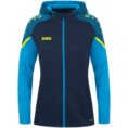 JAKO Jas met kap Performance marine/JAKO blauw Artikelnummer: 6822