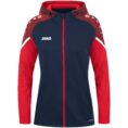 JAKO Jas met kap Performance marine/rood Artikelnummer: 6822