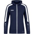 JAKO Jas met kap Power Marine Wit Artikelnummer: 6823
