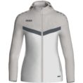 JAKO Jas met kap Iconic wit/zachtgrijs/antra light Artikelnummer: 6824