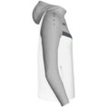 JAKO Jas met kap Iconic wit/zachtgrijs/antra light Artikelnummer: 6824