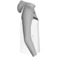 JAKO Jas met kap Iconic wit/zachtgrijs/antra light Artikelnummer: 6824