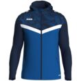 JAKO Jas met kap Iconic royal/marine Artikelnummer: 6824