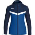 JAKO Jas met kap Iconic royal/marine Artikelnummer: 6824