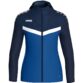 JAKO Jas met kap Iconic royal/marine Artikelnummer: 6824