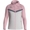 JAKO Jas met kap Iconic zachtgrijs/dusky pink/anthra light Artikelnummer: 6824