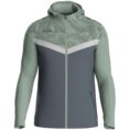 JAKO Jas met kap Iconic anthra light/mintgroen/zachtgrijs Artikelnummer: 6824