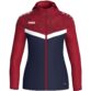 JAKO Jas met kap Iconic marine/chillrood Artikelnummer: 6824