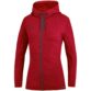 JAKO Jas met kap Premium Basics Rood gemeleerd Artikelnummer: 6829